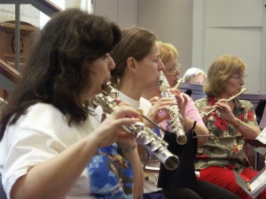 National Flute Choir Recording Session